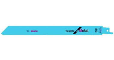 Bosch Blauw Accessoires 2608656018 S1122AF Reciprozaagblad Flexible for Metal 225 mm 5 stuks