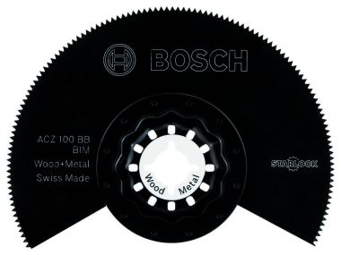 Bosch Blauw Accessoires 2608661633 ACZ 100 BB BIM segmentzaagblad SL Wood and Metal 100 mm