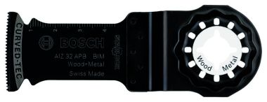 Bosch Blauw Accessoires 2608661644 AIZ 32 APB BIM invalzaagblad SL Wood en Metal 32 mm 1 stuks