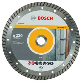 Bosch Blauw Accessoires 2608602397 Diamantdoorslijpschijf Standard for Universal Turbo 230 x 22,23 x 2,5 x 10 mm