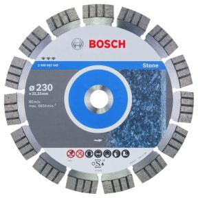 Bosch Blauw Accessoires 2608602645 Diamantdoorslijpschijf Best for Stone 230 x 22,23 x 2,4 x 15 mm