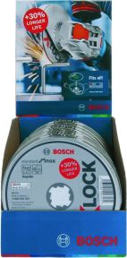 Bosch Blauw Accessoires 2608619267 X-LOCK Slijpschijven Standard For Inox 125x1x22,23 10 stuks in blik