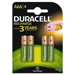 Duracell D090231 Oplaadbare Batterijen Plus AAA 4st.