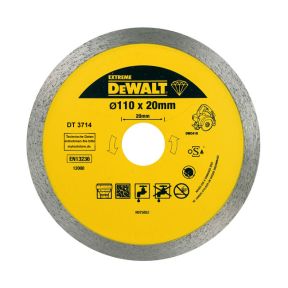 DeWalt Accessoires DT3733-XJ Diamantzaagblad 250x25,4 Tegels