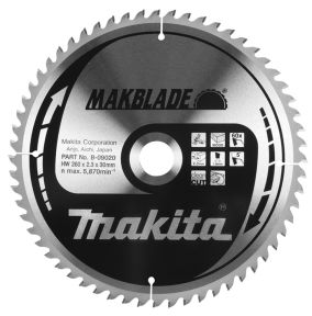 Makita Accessoires B-09036 HM-zaagblad Hout 305 x 30 x 60T