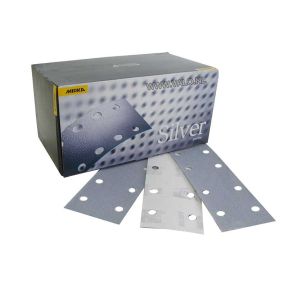 Mirka Accessoires 2975853 Q-Silver schuurpapier 70 x 198 mm velcro P150 100 stuks