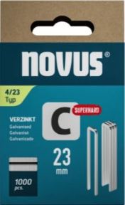 Novus 042-0803 Niet met smalle rug C 4/23mm Superhard (1.000 stuks)