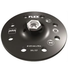 Flex-tools Accessoires 391727 Velcro-opnamepad 125 mm + stofgaten