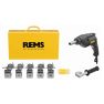 Rems 156002 R220 Twist Set 12-14-16-18-22 Elektrische Buisoptromper - 1