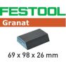 Festool Accessoires 201084 Schuurspons GRANAT 69x98x26 120 CO GR/6 - 1