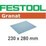 Festool Accessoires 201095 Schuurpapier GRANAT 230x280 P240 GR/50 - 1