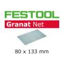 Festool Accessoires 203286 Netschuurmateriaal Granat Net STF 80x133 P100 GR NET/50 - 1