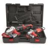 Flex-tools 492310 L2200 230mm + L1001 125mm Haakse Slijper combi-set in koffer - 1