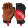 Milwaukee Accessoires 4932471912 Hybrid Lederen Handschoenen 1 Paar Maat 8/M  - 1