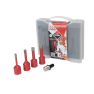 Rubi 50938 Kit Mini Dry Gres - SET WAX DROOGBOREN 6,8,10,12 + ADAPTER - 1