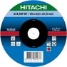 Hitachi Accessoires 752555 A24/30P Afbraamschijf voor metaal 230 x 6 x 22,23 mm per 10 stuks - 1