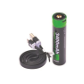 Nextorch 79NT/18650USB Oplaadbaar Batterij 18650 Li-lon USB 3.7 Volt - 1