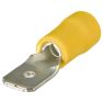 Knipex 9799112 Platte stekker 100 stuks kabel 4-6 mm2 (Geel) - 1