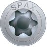 SPAX 0191010450805 Universele schroef 4,5 x 80 mm, Verzonken kop, T-STAR PLUS T20, Deeldraad, WIROX - 200ST - 2