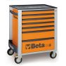 Beta 024002071 C24S/7-O Gereedschapwagen met 7 laden Oranje - 1
