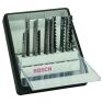 Bosch Blauw Accessoires 2607010540 10-delige Robust Line decoupeerzaagbladenset Wood expert - 1