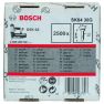 Bosch Blauw Accessoires 2608200501 SK64 30G Brad 1,6 mm Verzinkt 30 mm 2500 stuks - 2