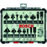 Bosch Blauw Accessoires 2607017472 15-delige gemengde freesset met schacht van 8 mm - 2
