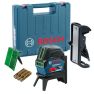 Bosch Blauw 0601066J00 GCL 2-15 G Professional Combi Lijnlaser Groen in koffer - 1