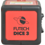 Futech 008.03-TNLEVEL10 Dice 3 lijnlaser + gratis Toolnation waterpas 10 cm - 8