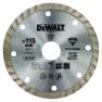 DeWalt Accessoires DT3702-QZ TURBO Diamantzaagblad 115 x 22.2mm - 1