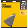 DeWalt Accessoires DT4323-QZ DT4323 HM zaagblad 250 x 30 x 48T wisseltand, positief 10° - 1