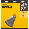 DeWalt Accessoires DT4370-QZ DT4370 HM zaagblad 216 x 30 x 60T trapezium, negatief 5° - 1