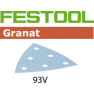 Festool Accessoires 497394 Granat Schuurbladen STF V93/6 P120 GR/100 - 1
