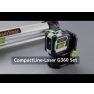 Laserliner 036.162A CompactLine-Laser G360 set 165 cm Lijnlaser groen met statief - 1