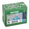 SPAX 1197000500303 RVS schroef 5 x 30 mm, Voldraad, Verzonken kop, T-STAR plus T20 - 200 stuks - 3