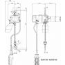 Rema 0514001-3 ALC015/150/3M Elephant Alpha 400 V elektrische kettingtakel 1 snelheid 3.0 mtr 150 kg - 1