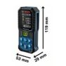 Bosch Blauw 0601072U00 GLM 50-27 CG laser afstandmeter - 2