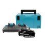 Makita Accessoires 197629-2 Starterskit - 2 x Accu BL1850B 18V 5,0Ah + Duo oplader DC18RD in MBox 3 - 1