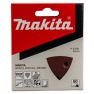 Makita Accessoires P-33261 Schuurvel 94x94 mm Korrel 60 RED 10 st. - 2