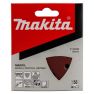 Makita Accessoires P-33308 Schuurvel 94x94 mm Korrel 150 RED 10 st. - 2
