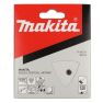 Makita Accessoires P-42721 Schuurvel 94x94 mm Korrel 120 WHITE 10 st. - 2
