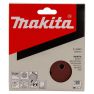 Makita Accessoires P-43583 Schuurschijf 125 mm Korrel 180 RED 10 st. - 2