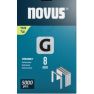Novus 042-0766 Niet met platte draad G 11/8mm (5.000 stuks) - 1