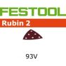 Festool Accessoires 499163 Rubin 2 Schuurbladen STF V93/6 P80 RU2/50 - 1