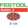 Festool 575192 Schuurschijven Rubin 2 STF D150/48 P180 RU2/50 - 1