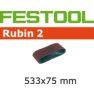 Festool Accessoires 499158 Schuurband Rubin 2 BS75/533x75-P100 RU/10 - 1