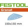 Festool Accessoires TNDTSGR01 Granat DTS P80 + P120 + P180 + P240 SET schuurpapier DTS 400 - 1