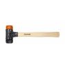 Wiha 26613 Kunststof hamer Safety middelzacht/hard met hickorysteel, rond-slagkop (26613) 50 mm - 1