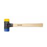 Wiha 26653 Kunststof hamer Safety zacht/middelhard met hickorysteel, rond-slagkop 30 mm - 1