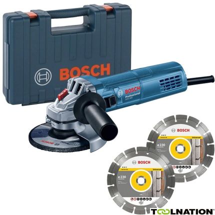 Bosch Blauw 060139600B GWS 880 Haakse slijper 125 mm - 1
